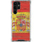Spain Flag Dark Wood Galaxy S23 Ultra Clear Case
